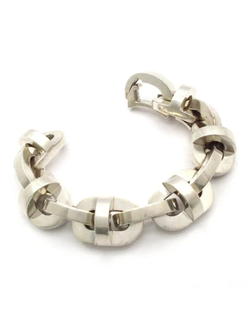 Hermes Bracelet Lago Silver 12 Pieces